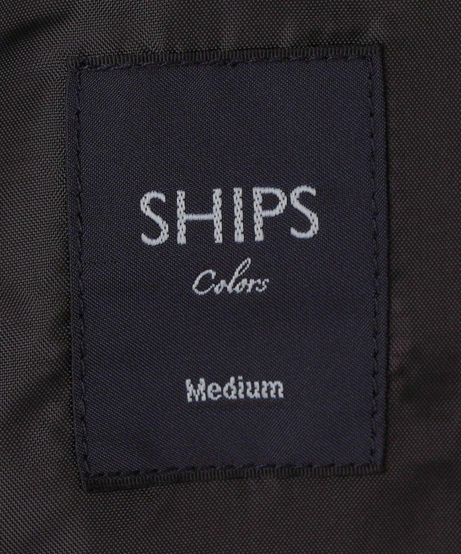 SHIPS Colors:タスマニアウール ラミネート コート